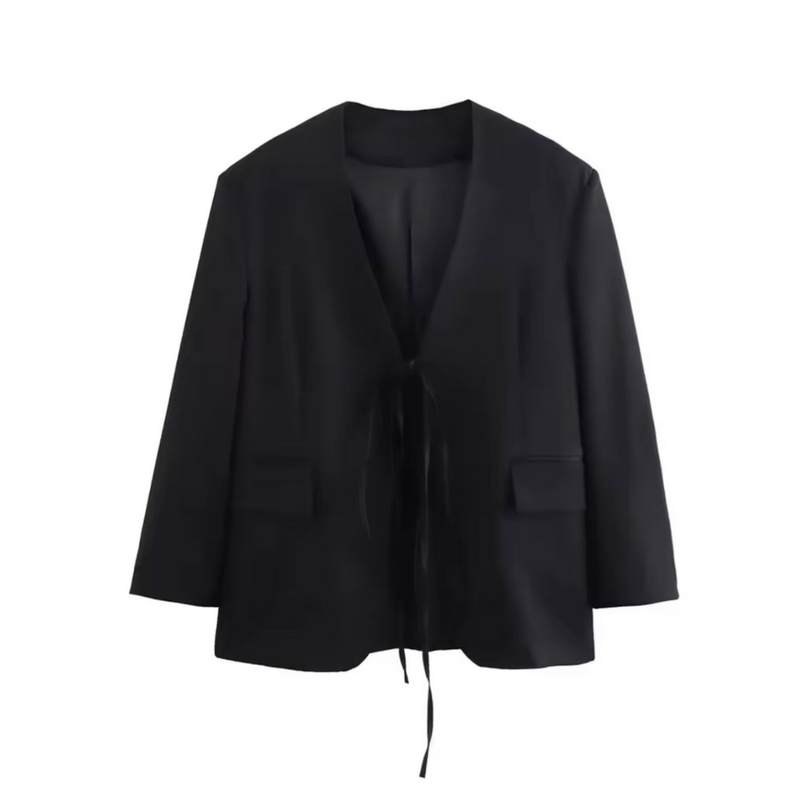 Isabelle | blazer sans col