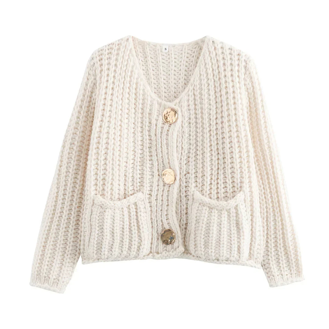 DEMI | Cardigan tricoté avec boutons